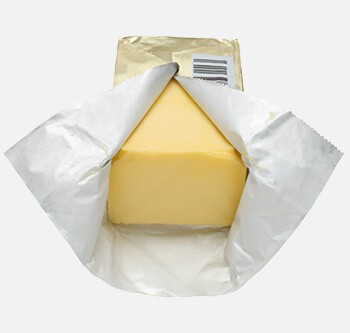 Materialien für die Butterverpackung
